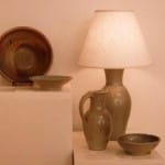 Salt glazed pots by Nan Rothwell at McGuffey Art